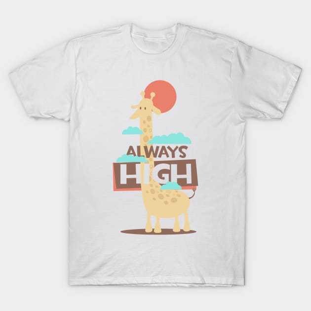 Always high T-Shirt by NiceIO